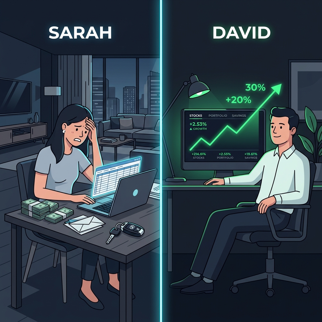 Sarah and David - A tale of two financial profiles